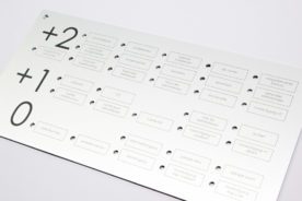 Aluminium - Bedieningspaneel - Frezen/Chanfreinen