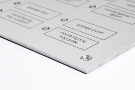 Aluminium - Bedieningspaneel - Frezen/Chanfreinen