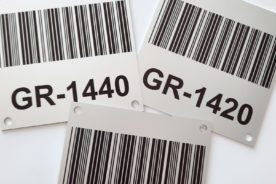 Aluminium - Barcode - Naamplaat - Frezen