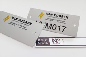 Aluminium - Naamplaat - Frezen