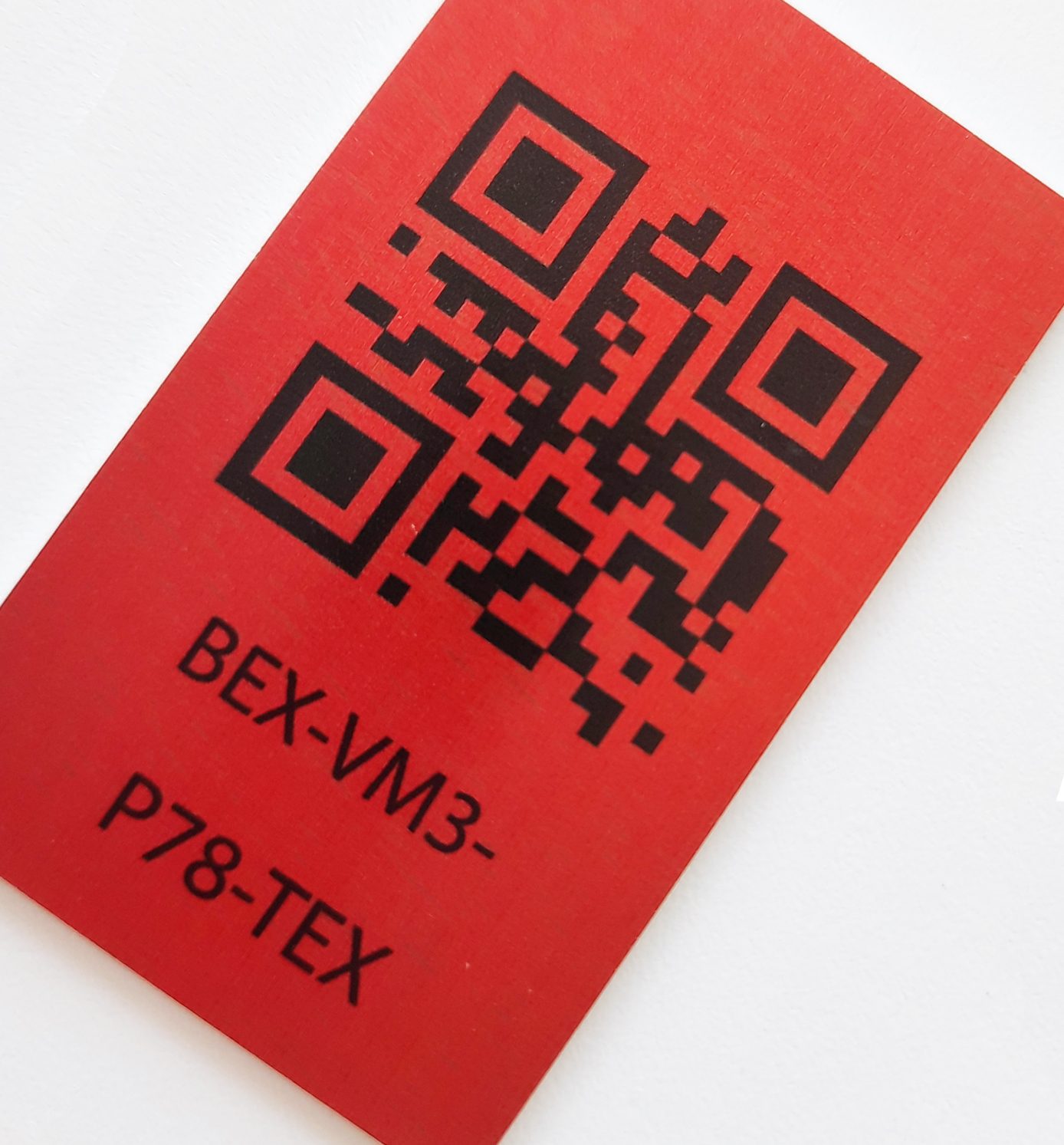 Aluminium - Qr Code - Naamplaat - Frezen