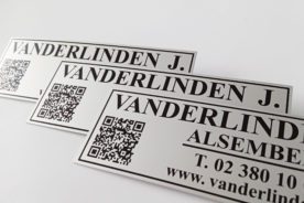 Solid foil - CE typeplaat - Snijden